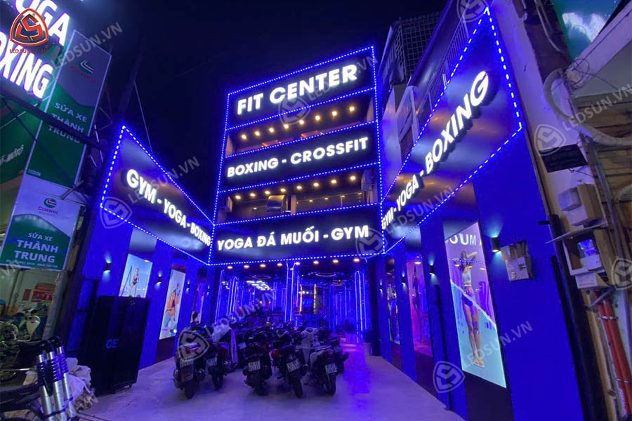 bảng hiệu alu chữ mica