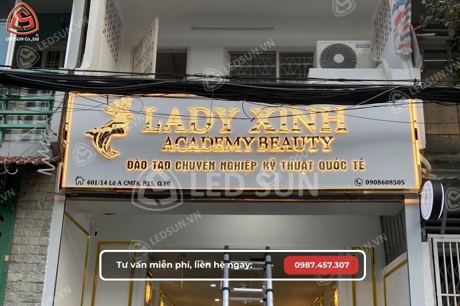 mẫu bảng hiệu spa