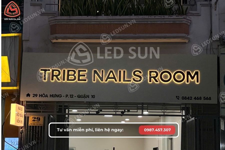 mẫu bảng hiệu spa