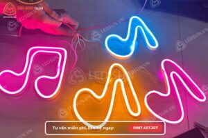 Tổng hợp các mẫu bảng hiệu đèn LED neon LED SUN đã thực hiện
