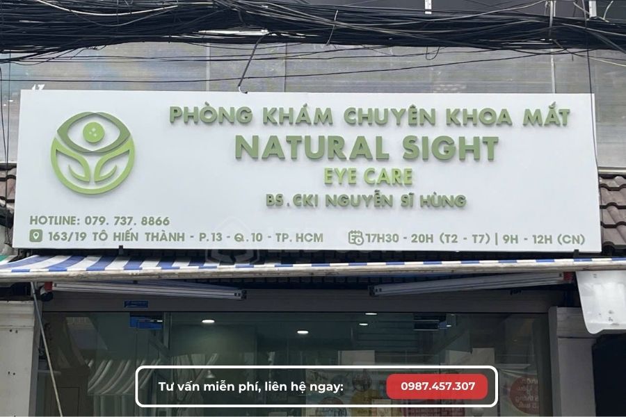 bảng hiệu phòng khám bằng alu