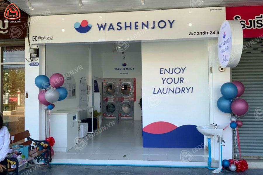 bảng hiệu sặt sấy