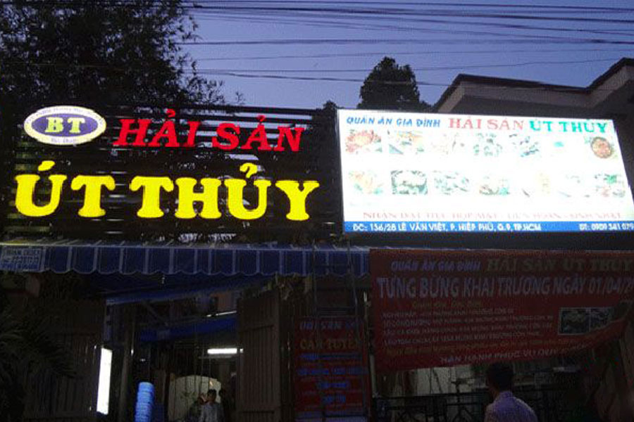 bảng hiệu quán nhậu