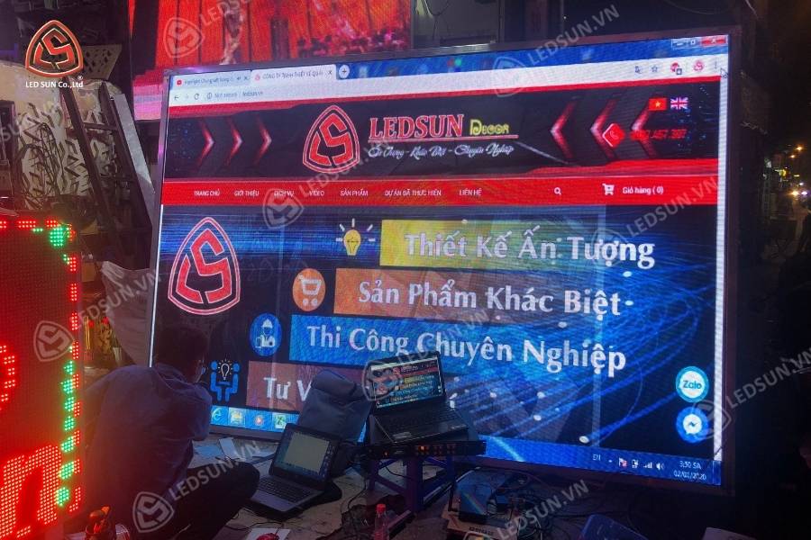 Phần mềm điều khiển màn hình led